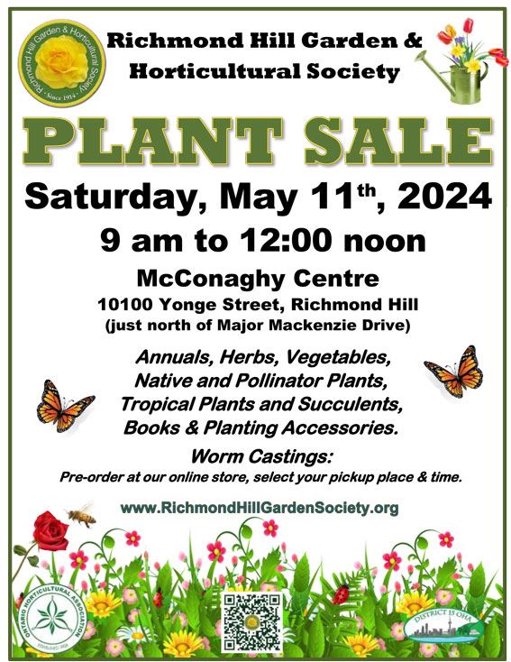 Plant Sale flyer