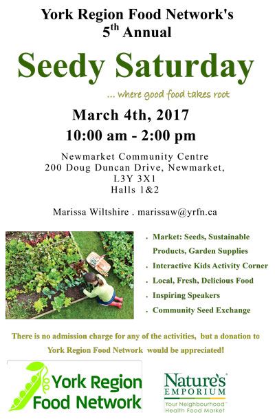 Seedy Saturday poster