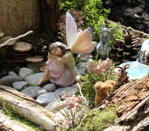 Fairies at one of the gardens